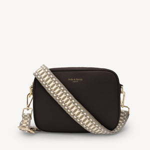 Taupe & White Stitch Strap thumbnail-image-51