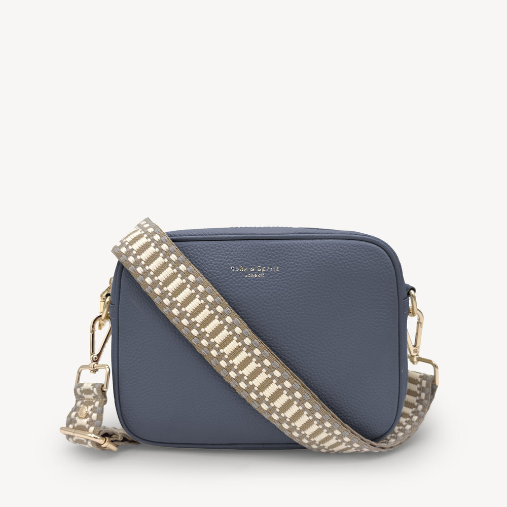 Taupe & White Stitch Strap thumbnail-image-37