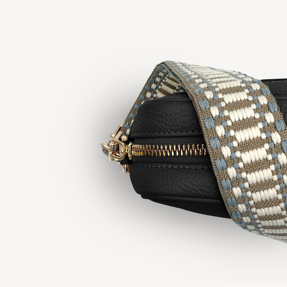 Taupe & White Stitch Strap thumbnail-image-26