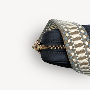 Taupe & White Stitch Strap thumbnail-image-28
