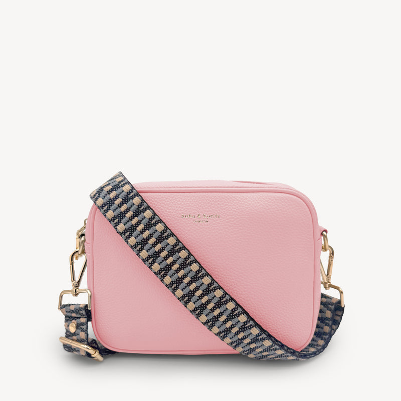 Blue & Stone Zigzag Strap