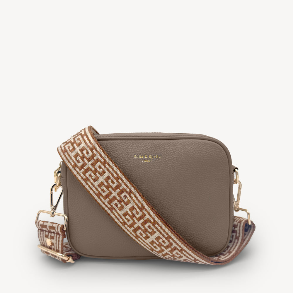 Tan & Stone Greek Strap thumbnail-image-49