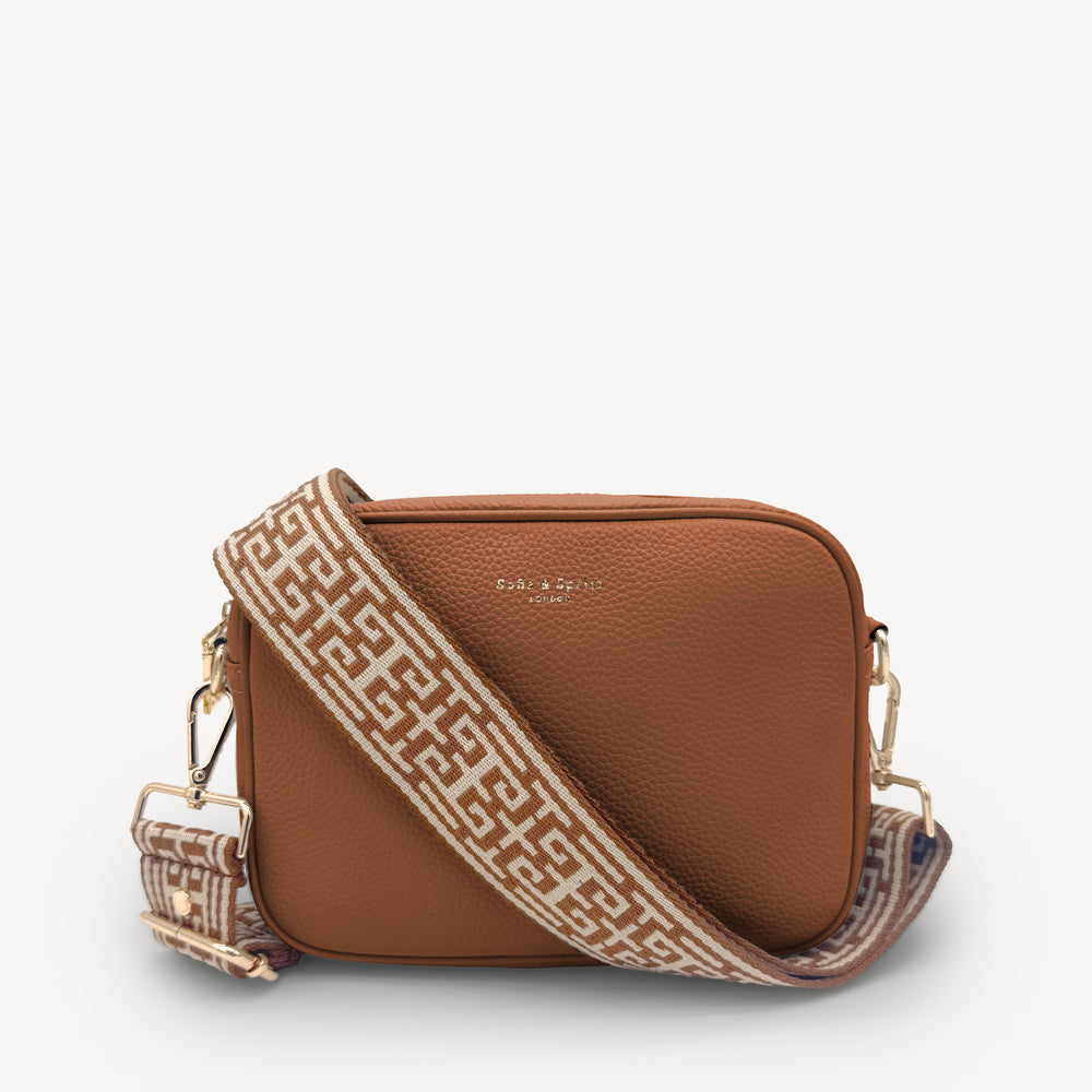 Tan & Stone Greek Strap thumbnail-image-33