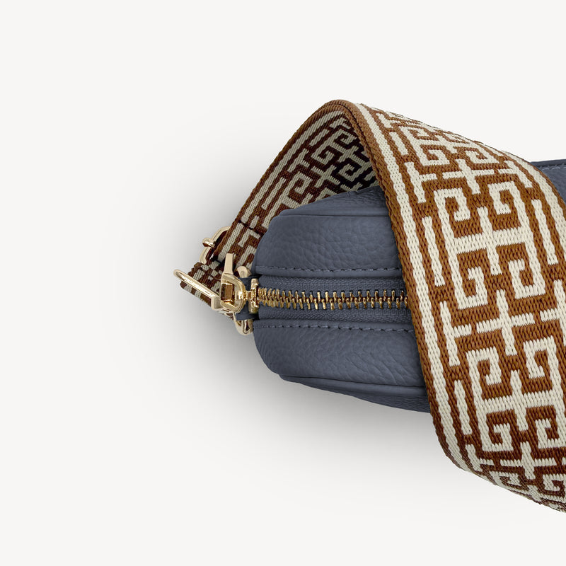 Tan & Stone Greek Strap