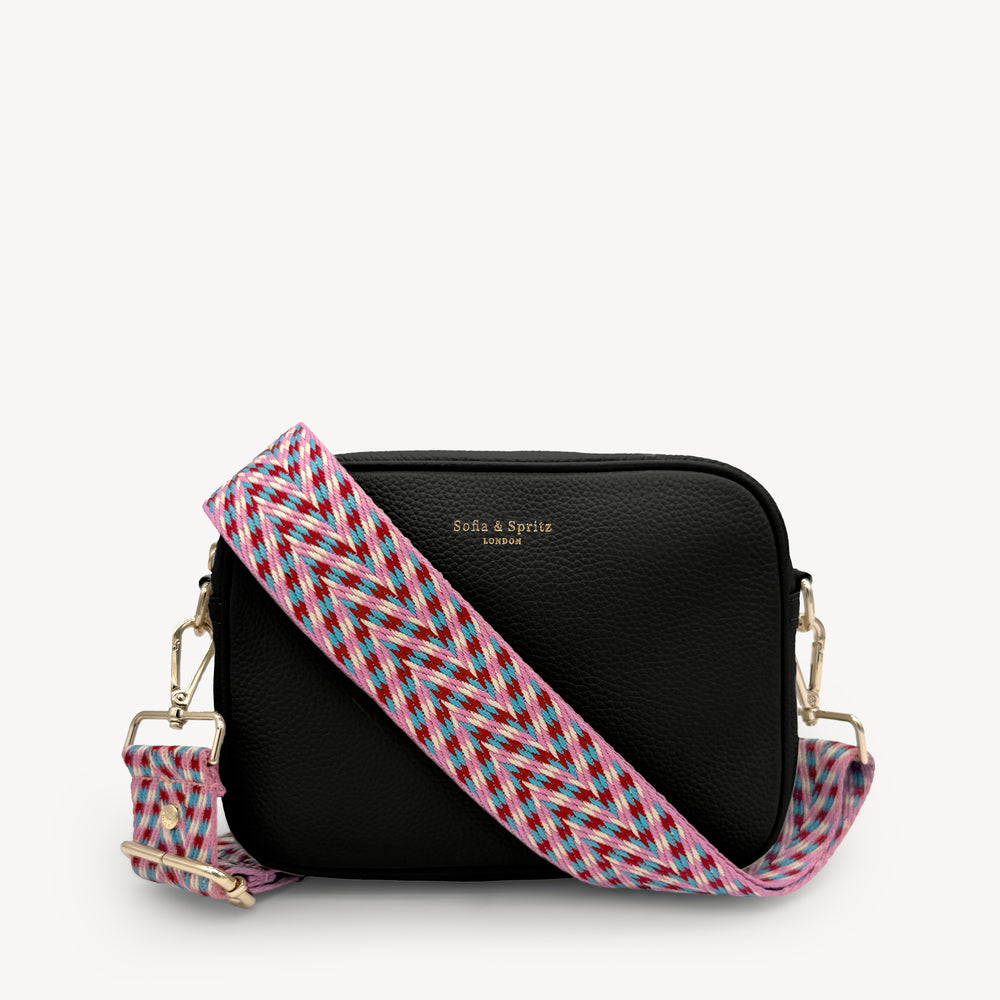 Pink & Blue Herringbone Strap thumbnail-image-25