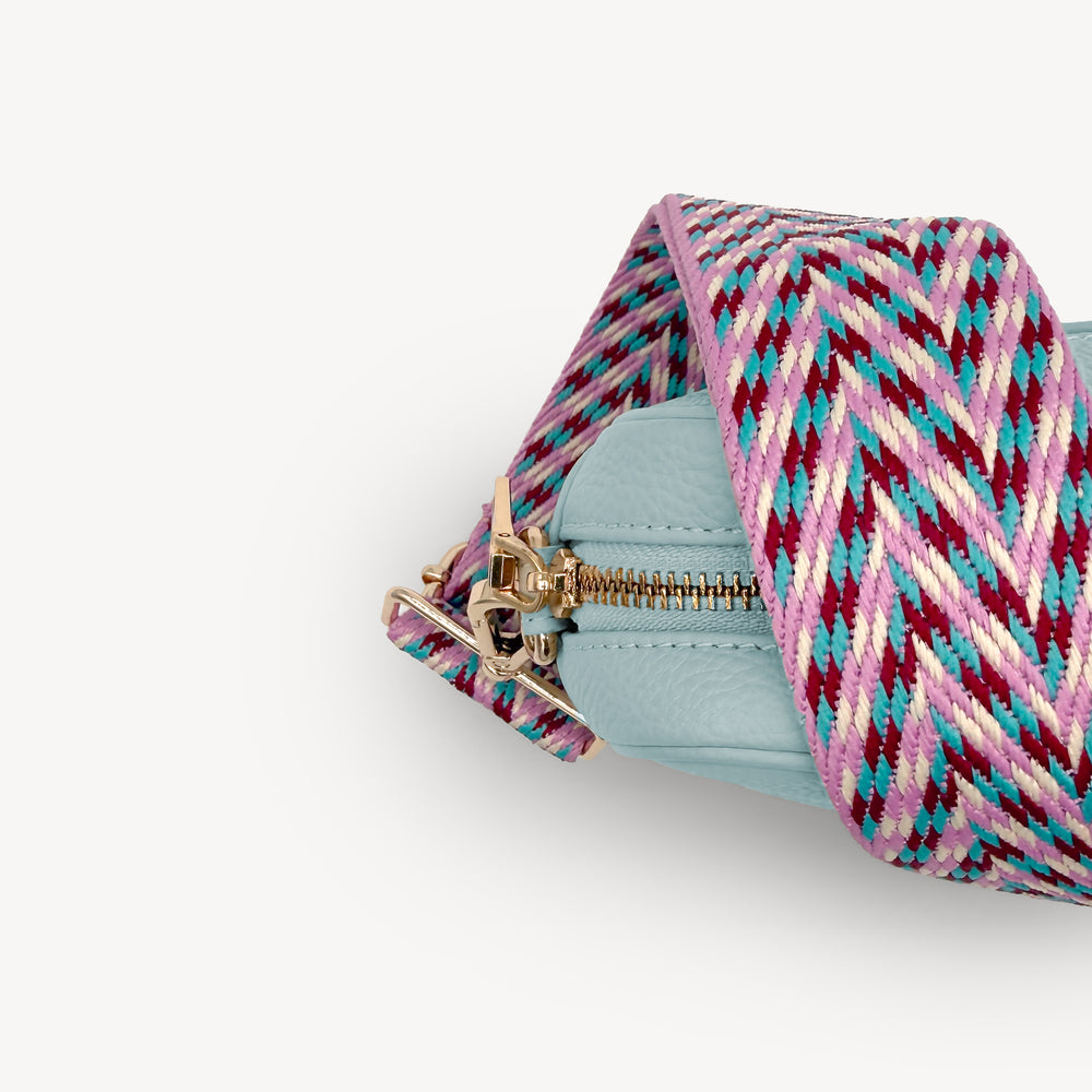 Pink & Blue Herringbone Strap thumbnail-image-40
