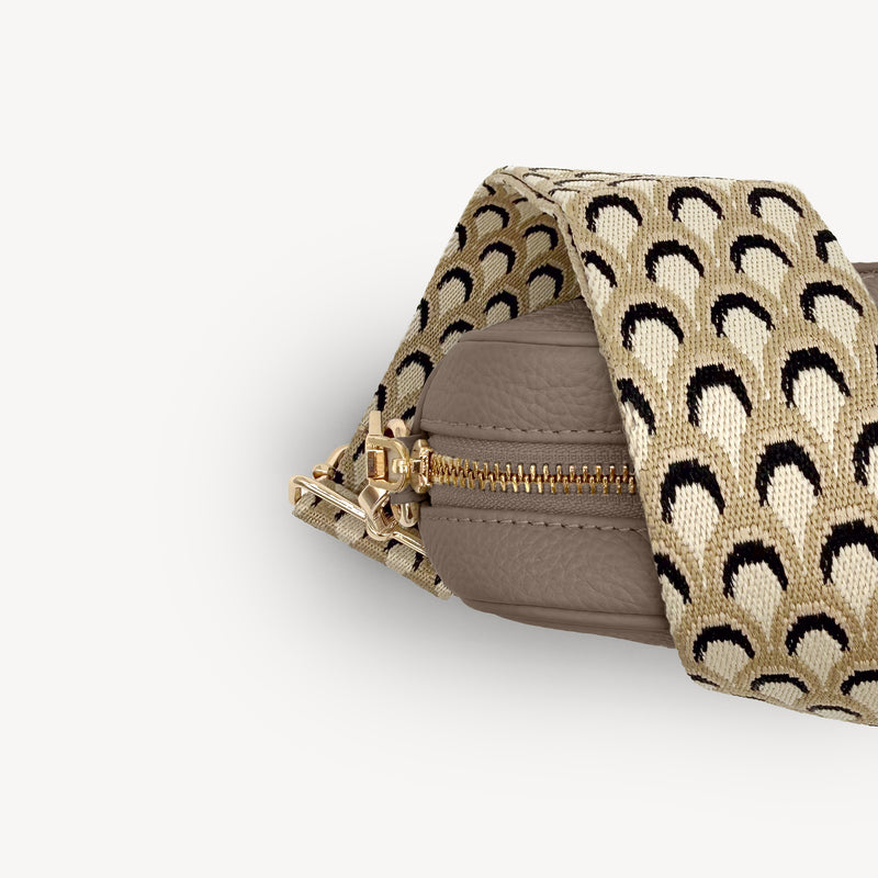 Taupe Peacock Strap