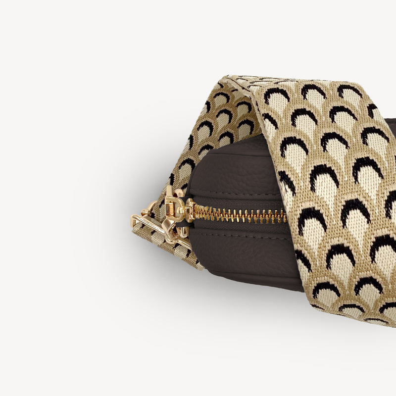 Taupe Peacock Strap
