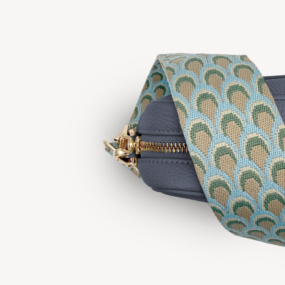 Sky Blue & Stone Peacock Strap thumbnail-image-37