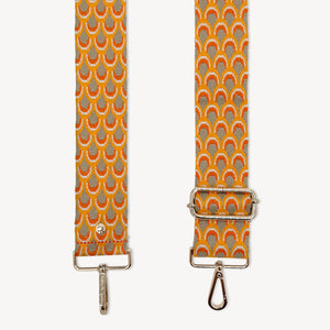 Burnt Orange Peacock Strap