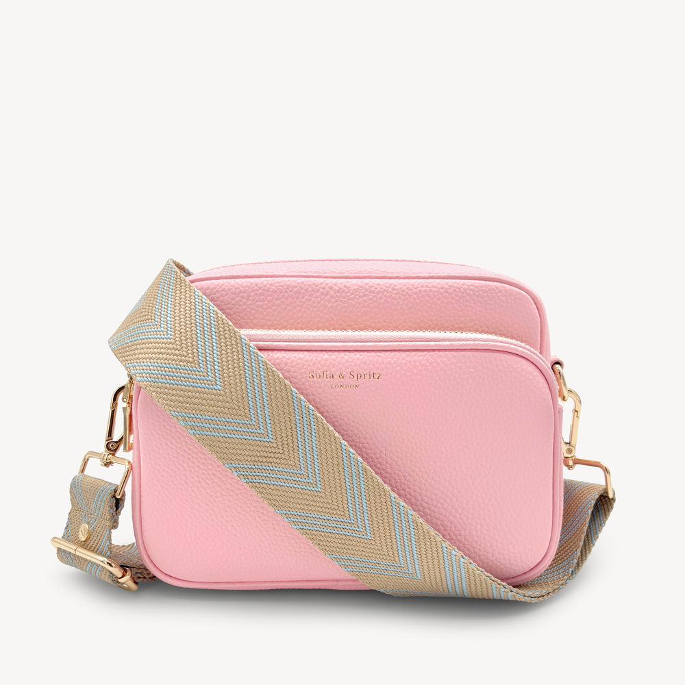 Pale Blue & Tan Arrow Strap thumbnail-image-43