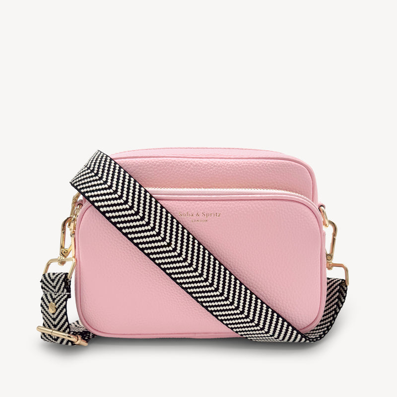 Black & White Chevron Strap