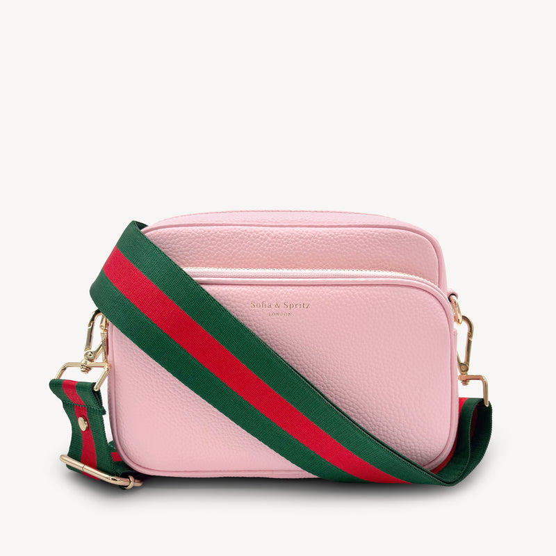 Green & Red Stripe Strap