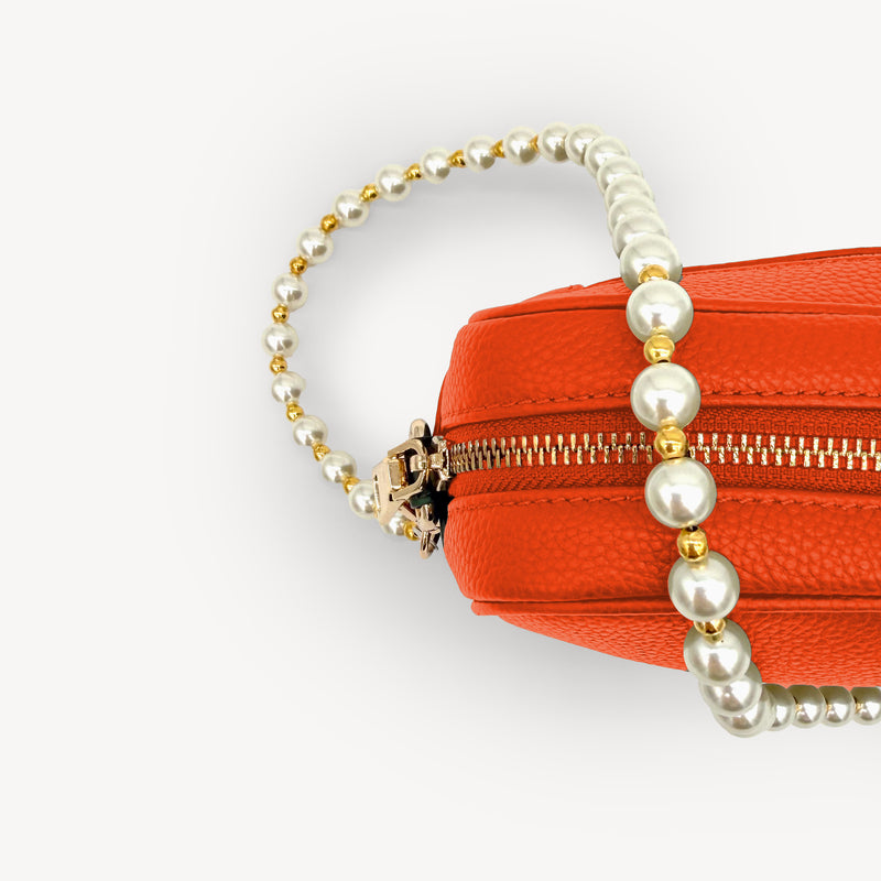 Pearl & Gold Bead Strap