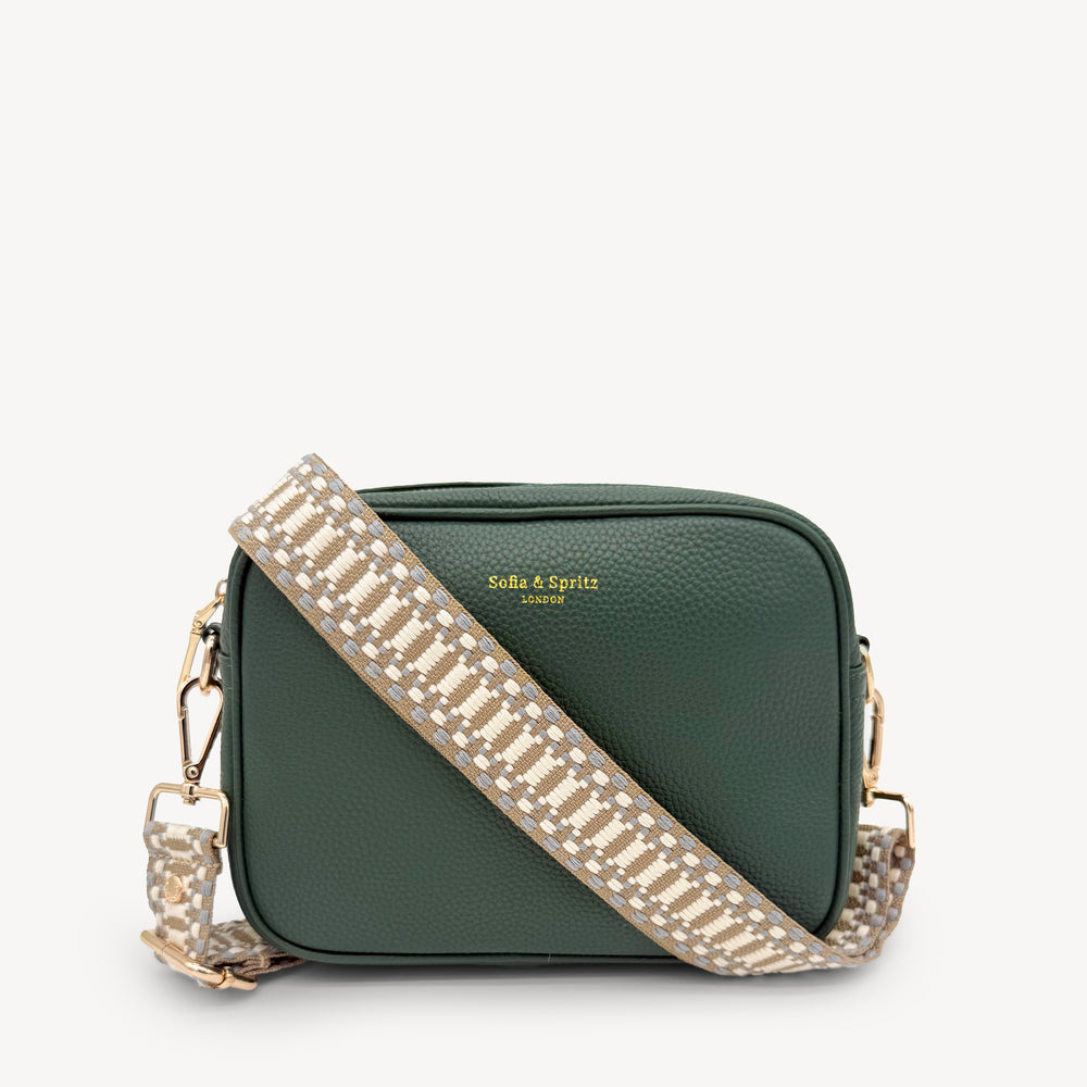 Taupe & White Stitch Strap thumbnail-image-33
