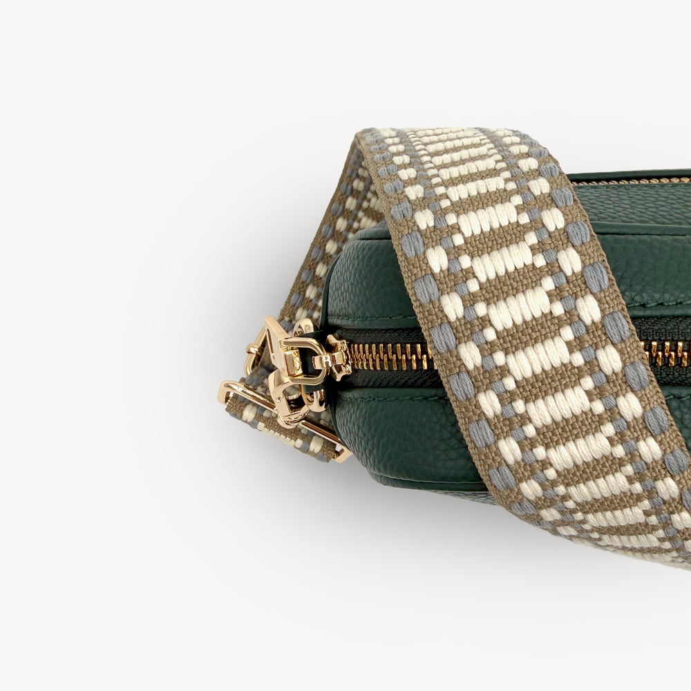 Taupe & White Stitch Strap thumbnail-image-34