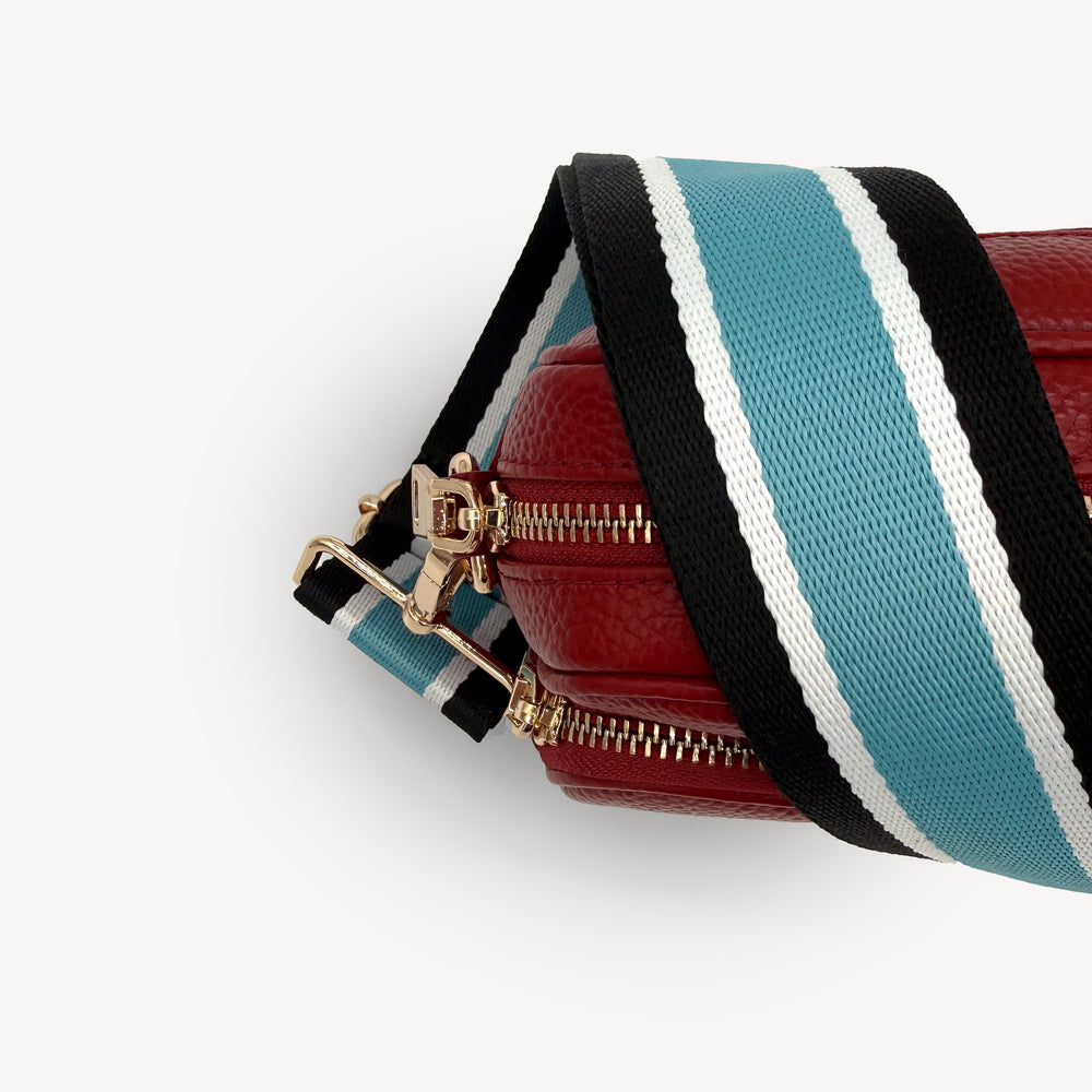 Sky Blue & Black Stripe Strap thumbnail-image-12