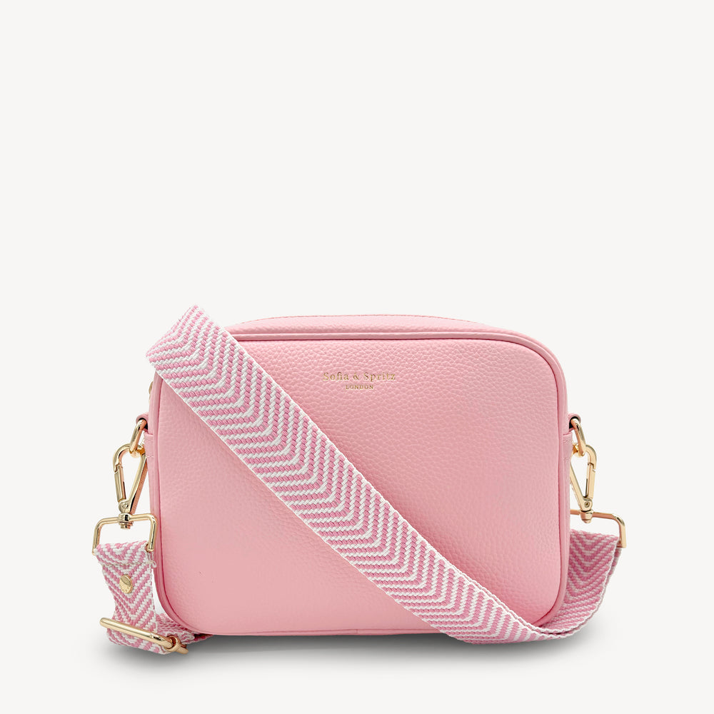 Pale Pink & White Chevron Strap thumbnail-image-24