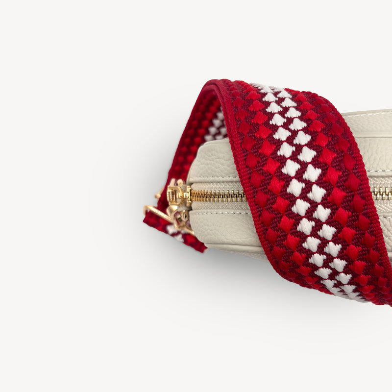 Red & White Dot Assortment Strap