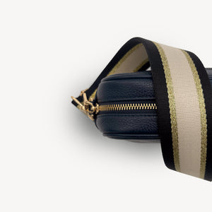 Black, Beige & Gold Stripe Strap thumbnail-image-6