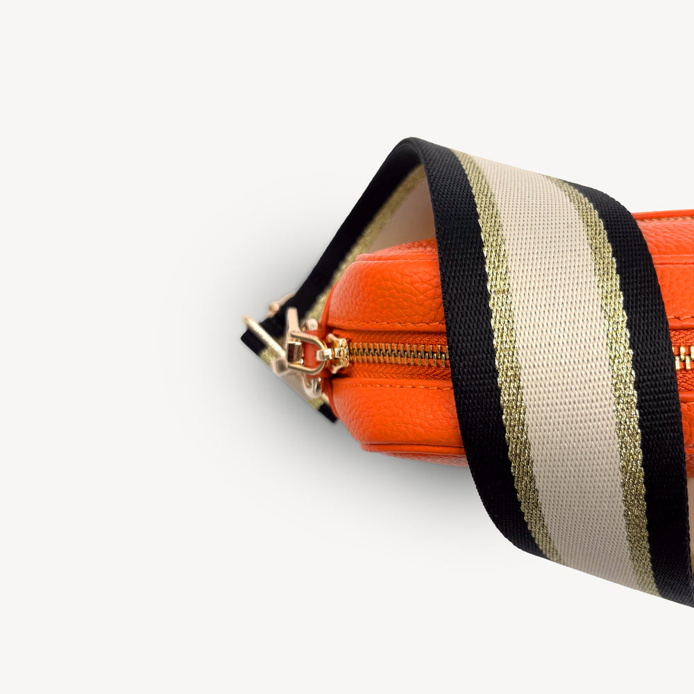 Black, Beige & Gold Stripe Strap thumbnail-image-16