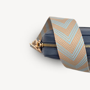 Pale Blue & Tan Arrow Strap thumbnail-image-16