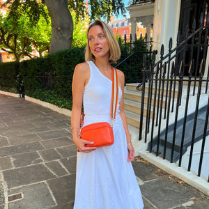 Alba Crossbody Bag - Orange thumbnail-image-6