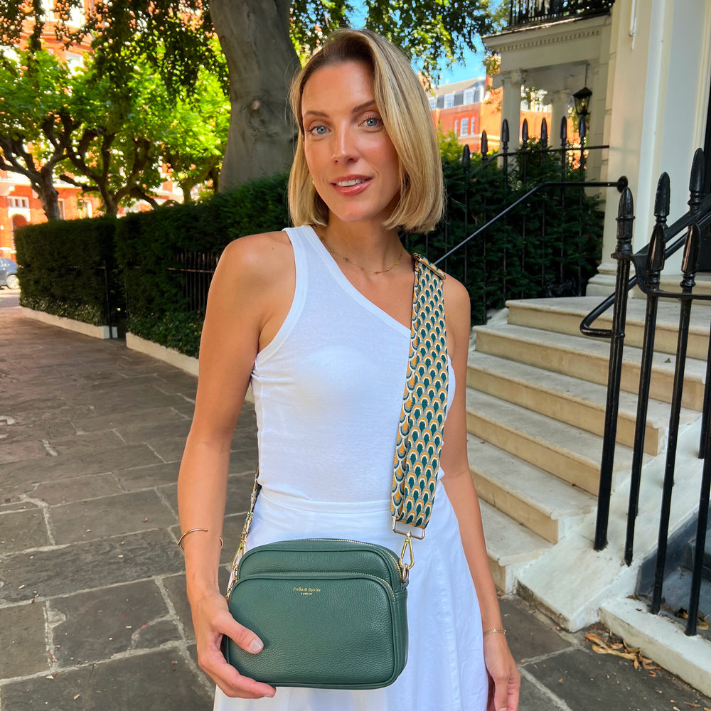 Alba Crossbody Bag - Racing Green thumbnail-image-11