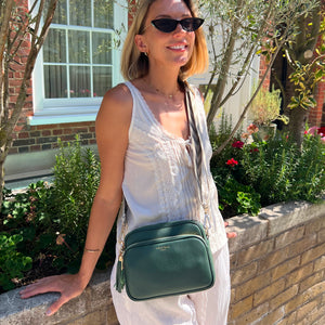 Alba Crossbody Bag - Racing Green thumbnail-image-6