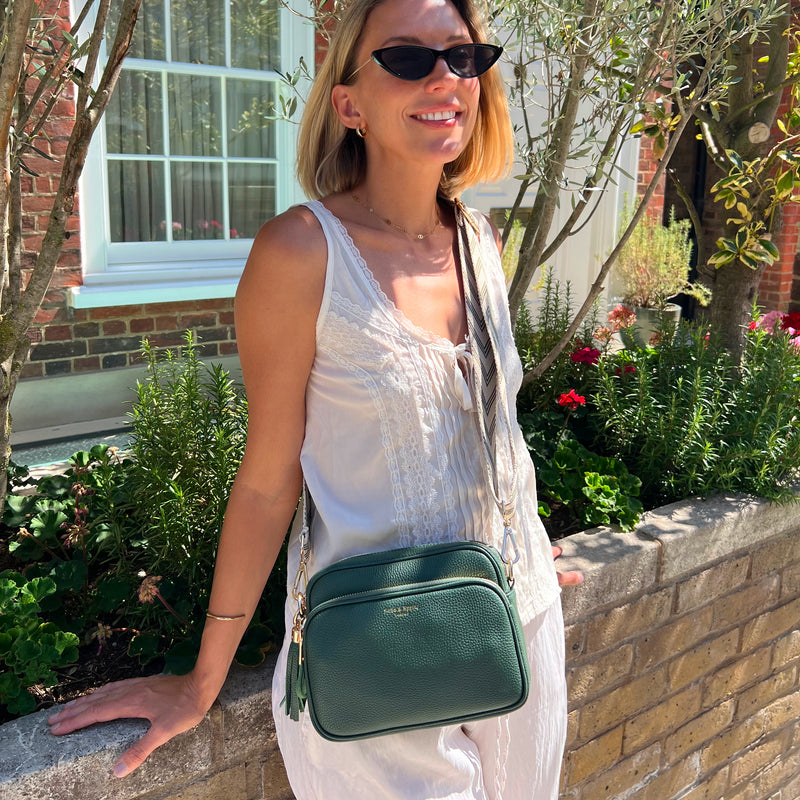 Alba Crossbody Bag - Racing Green