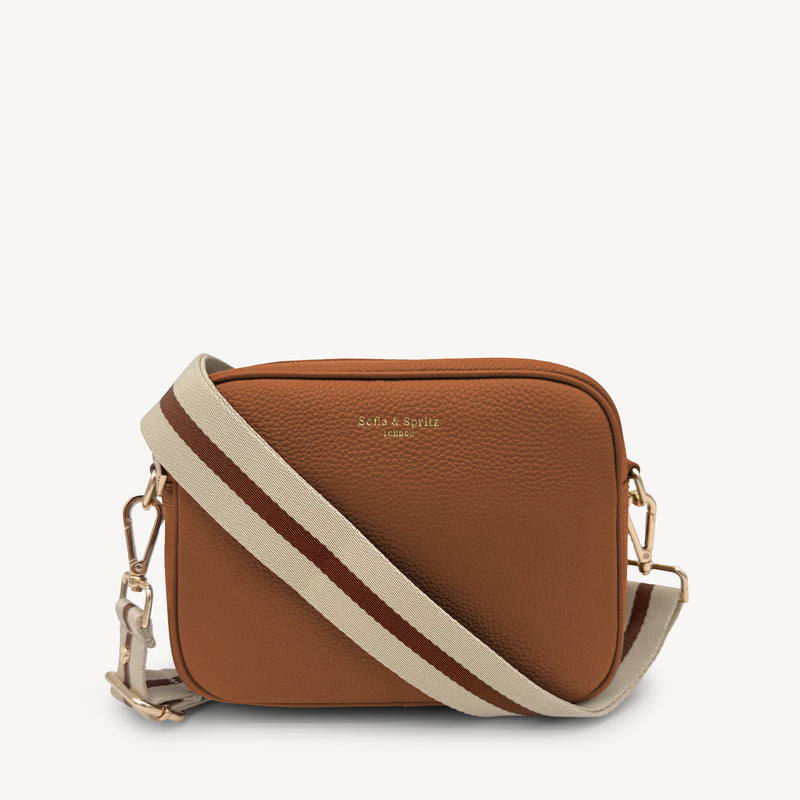Light Mocha Stripe Strap