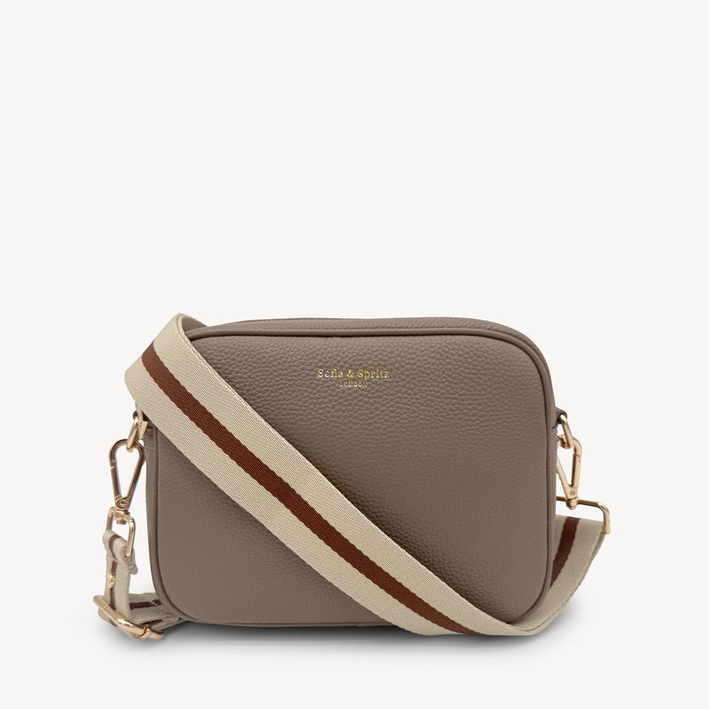Light Mocha Stripe Strap