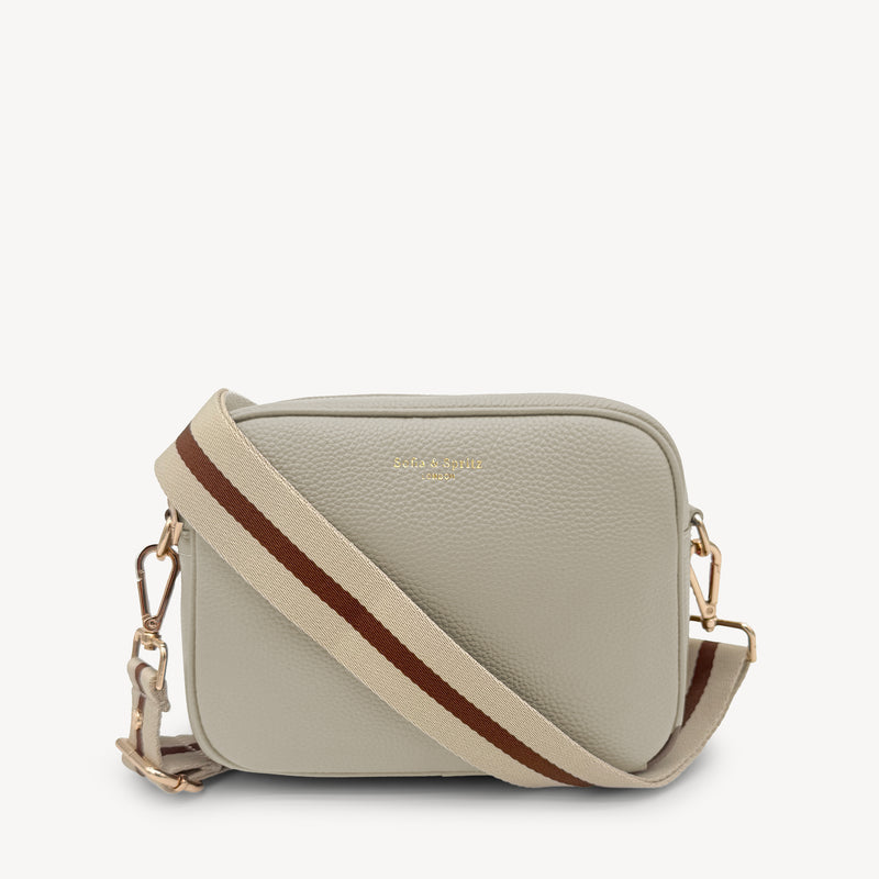 Light Mocha Stripe Strap