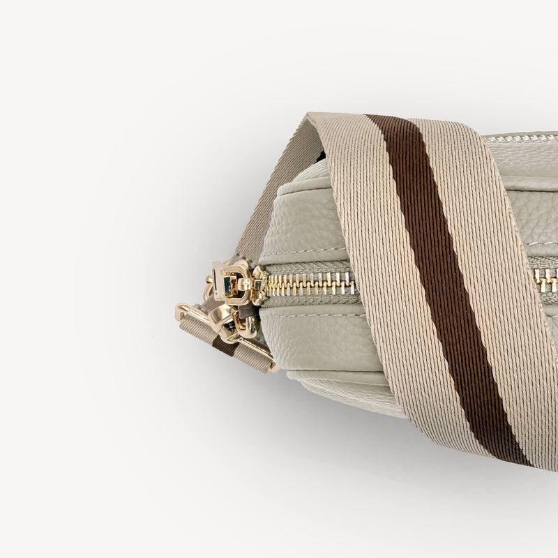 Light Mocha Stripe Strap