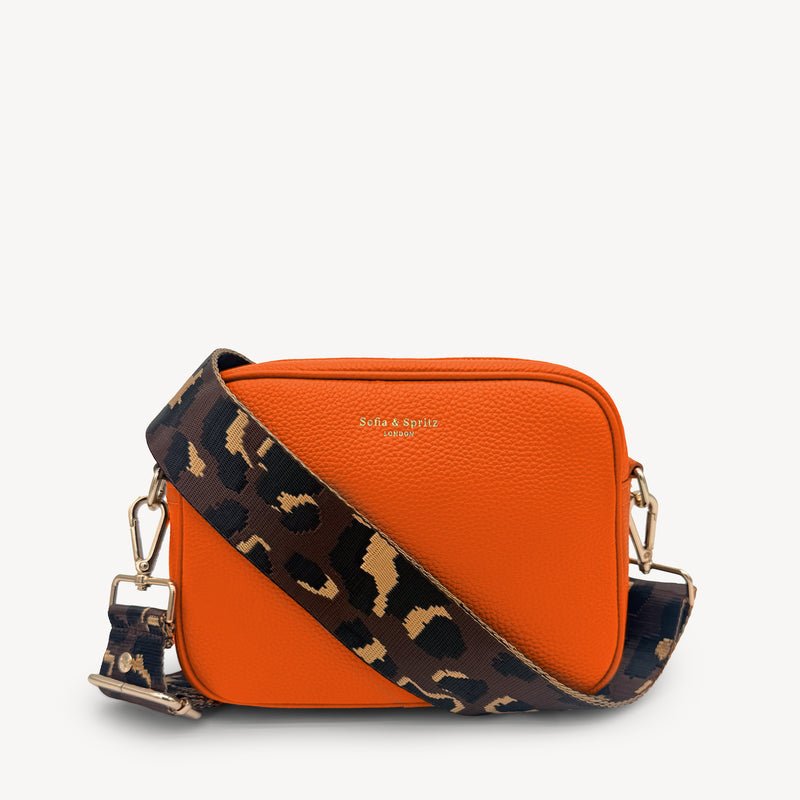 Brown & Gold Leopard  Strap