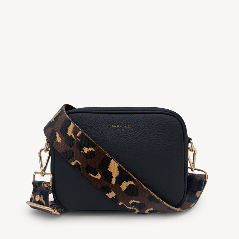 Brown & Gold Leopard  Strap