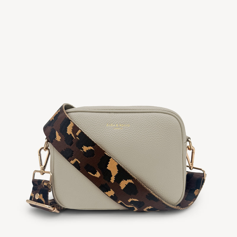 Brown & Gold Leopard  Strap