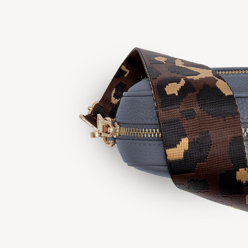 Brown & Gold Leopard  Strap