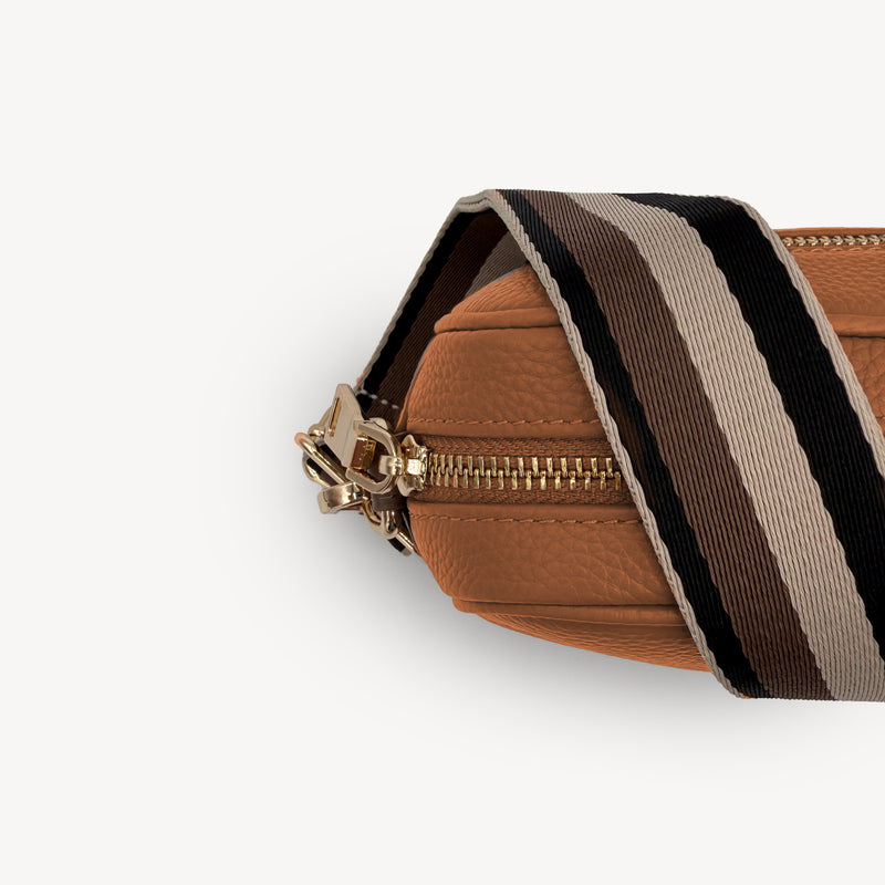 Brown Assortment Stripe Strap