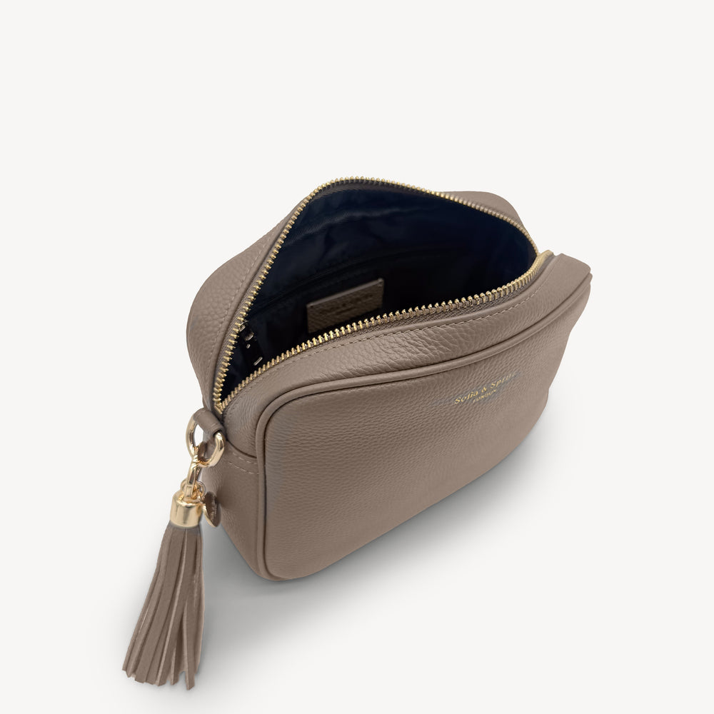 Lyla Crossbody Bag - Taupe thumbnail-image-6