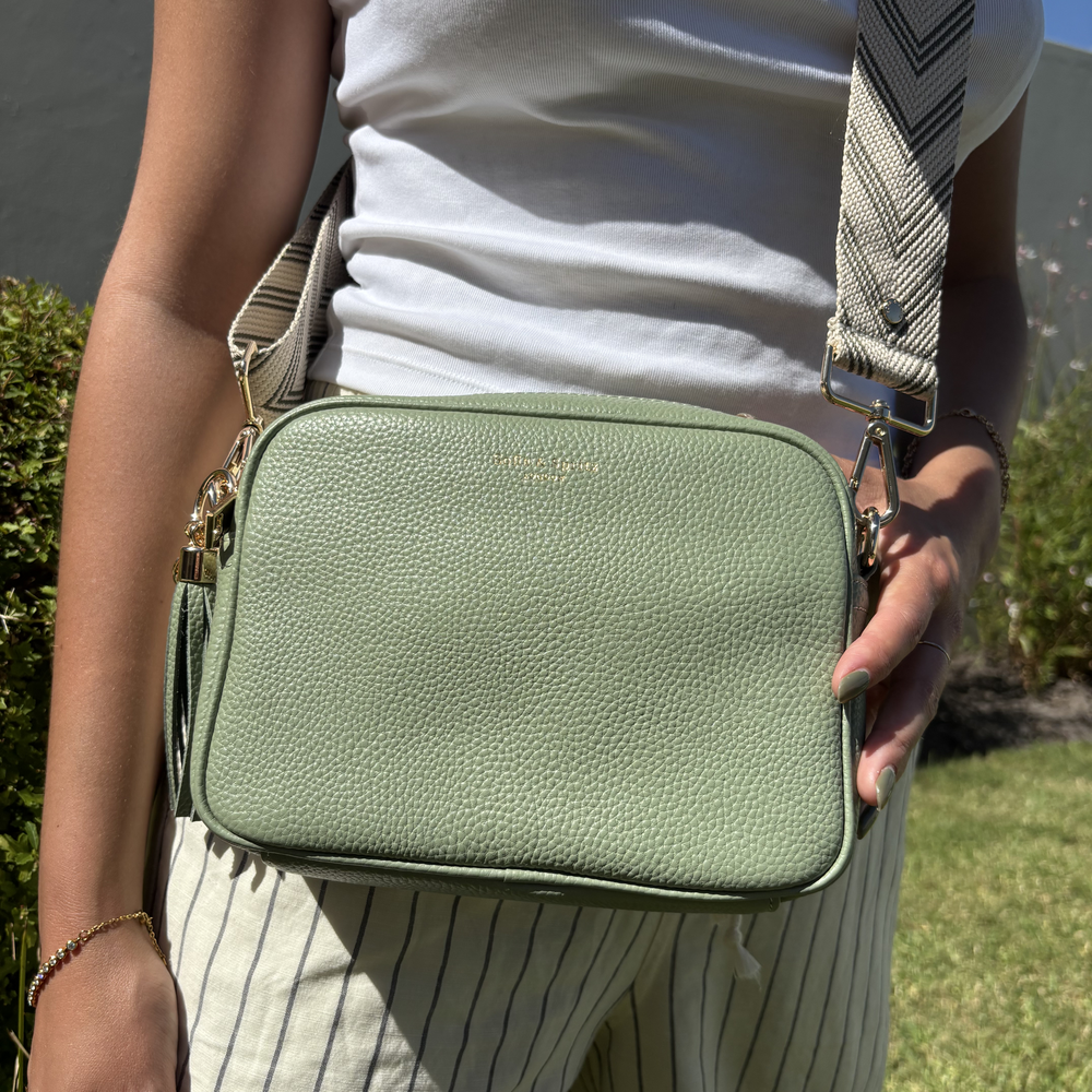 Lyla Crossbody Bag - Sage Green thumbnail-image-11