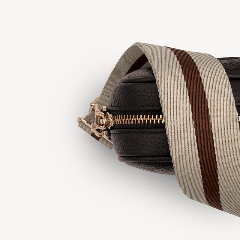 Light Mocha Stripe Strap