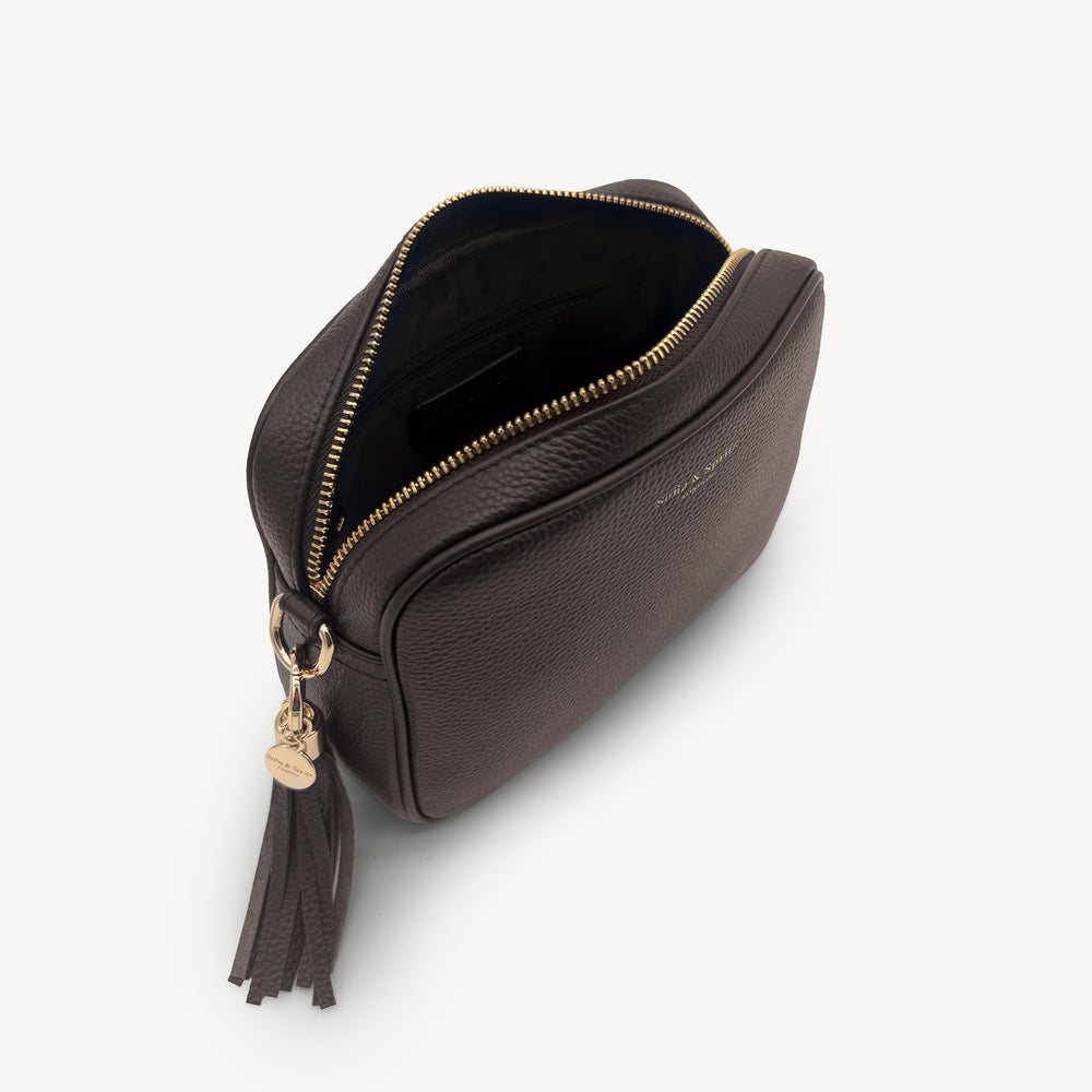 Lyla Crossbody Bag - Chocolate Brown thumbnail-image-5