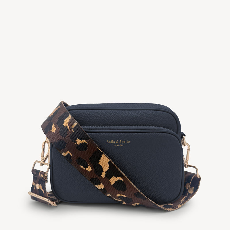 Brown & Gold Leopard  Strap