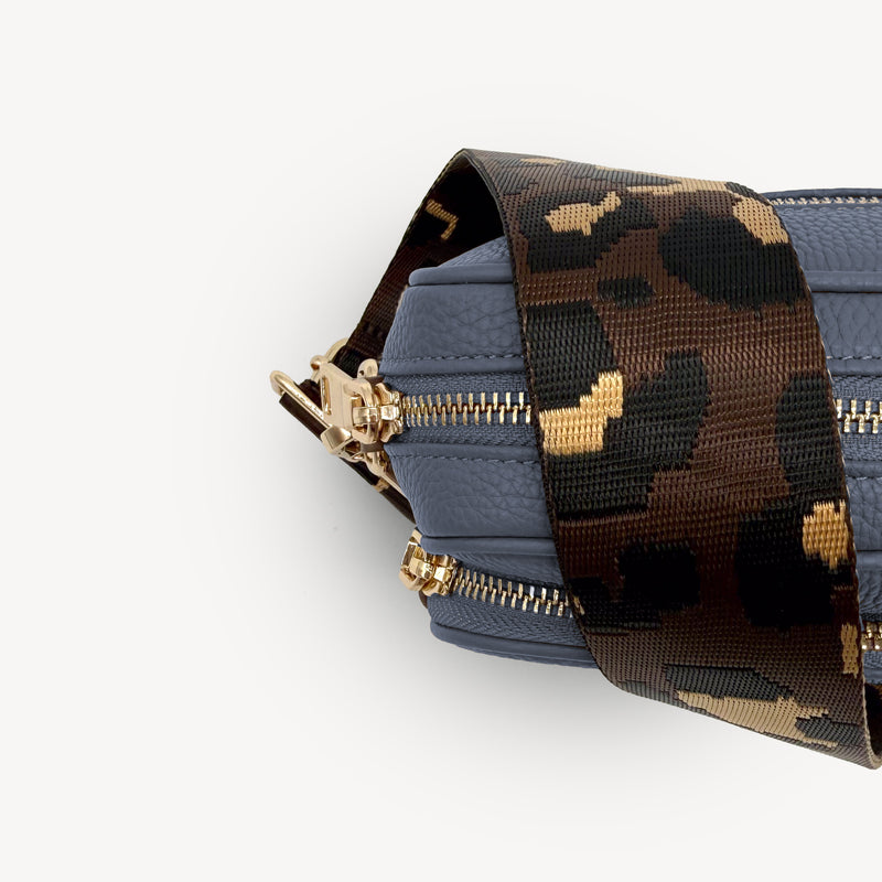 Brown & Gold Leopard  Strap