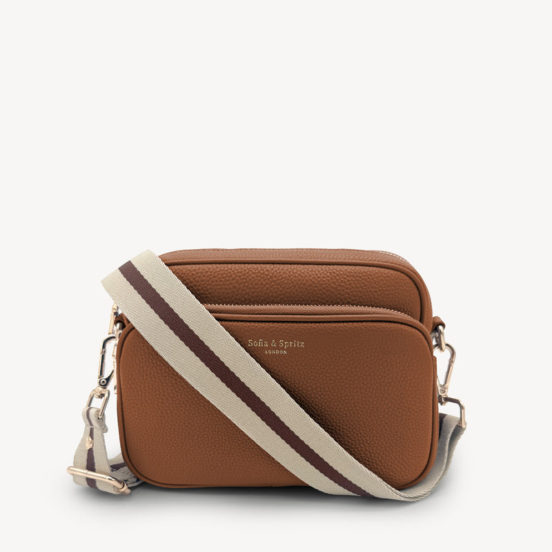 Light Mocha Stripe Strap