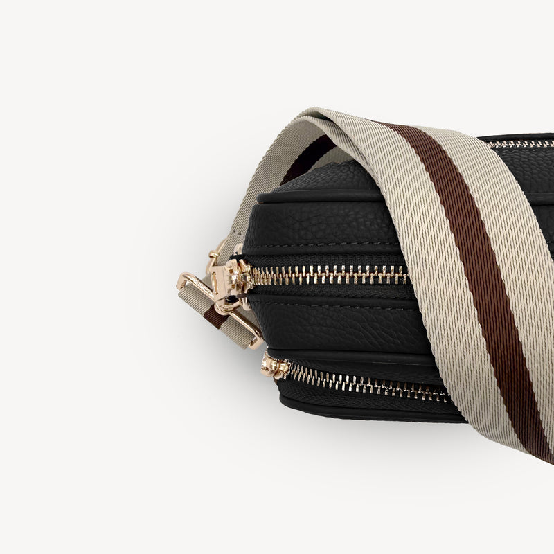 Light Mocha Stripe Strap