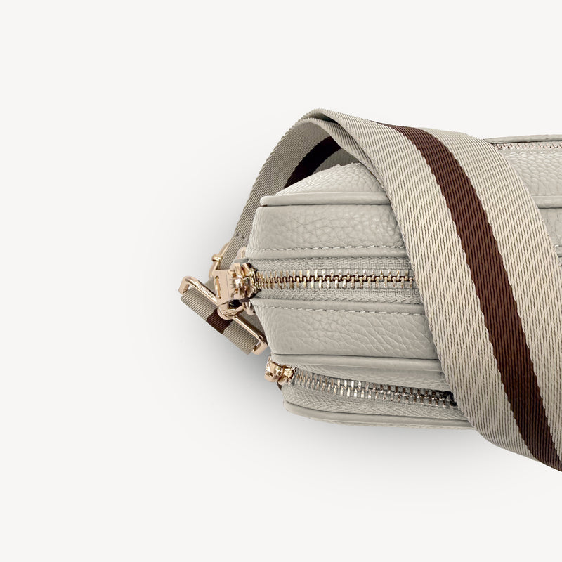 Light Mocha Stripe Strap