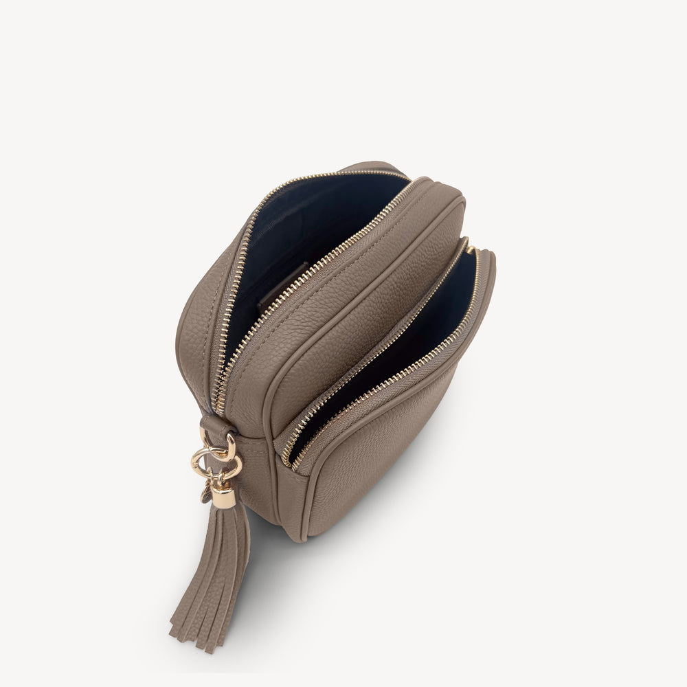 Alba Crossbody Bag - Taupe thumbnail-image-6