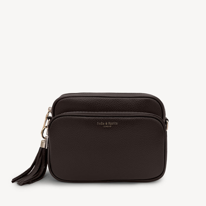 Alba Crossbody Bag - Chocolate Brown